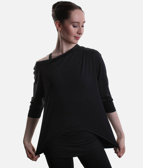 Long Sleeve Practice Top for Ballroom, Latin & Studio Training - CM64