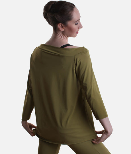 Long Sleeve Practice Top for Ballroom, Latin & Studio Training - CM64