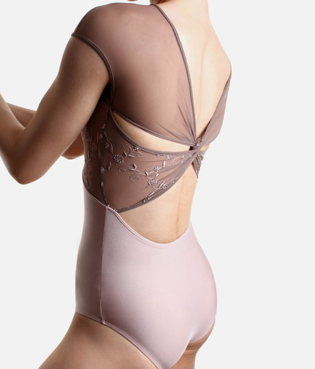 CONCORDIA CL Rose • Italian Ballet Leotard with Signature Embroidery