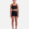 Girls Layla Rib High Waist Dance Shorts • Black - CR90015