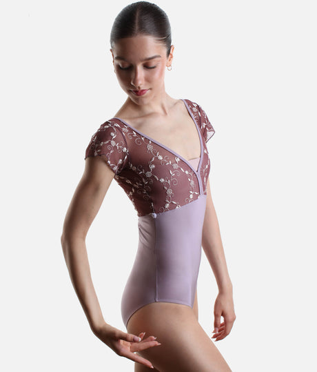 DAFNE GL Charleston Cap Sleeve Ballet Leotard, Golden Label Collection