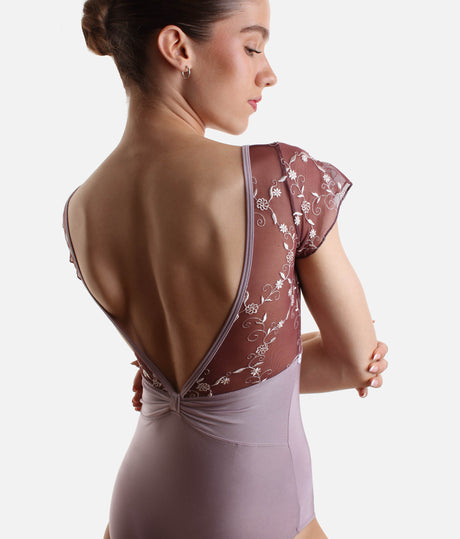 DAFNE GL Charleston Cap Sleeve Ballet Leotard, Golden Label Collection