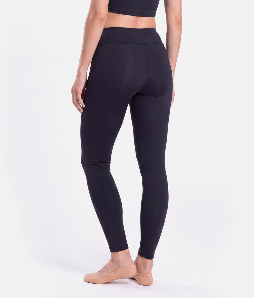 Women's High Waist Dance Leggings, Soft Microfiber - SL155