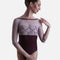 Low Back Embroidered Dance Leotard, Classy Collection - DIANA CL