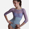 Long Sleeve Lace Ballet Leotard, V-Back & Boat Neck - DIANA DI