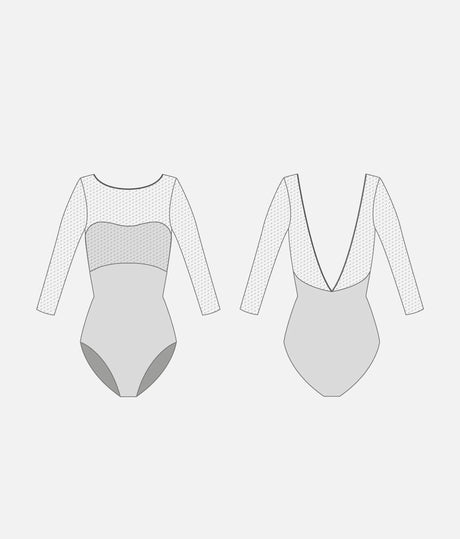 DIANA DI Salvia • Long Sleeve Ballet Leotard, Icons Collection