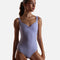 Tank Strap Leotard with Adjustable Leg Line & U-Back Design - EVA