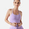 Flexy Crop Top in Lavender - Made to Move, Designed to Shine