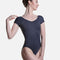 Cap Sleeve Dance Leotard, Pinch Low Back - FRIDA