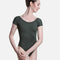 Cap Sleeve Dance Leotard, Pinch Low Back - FRIDA