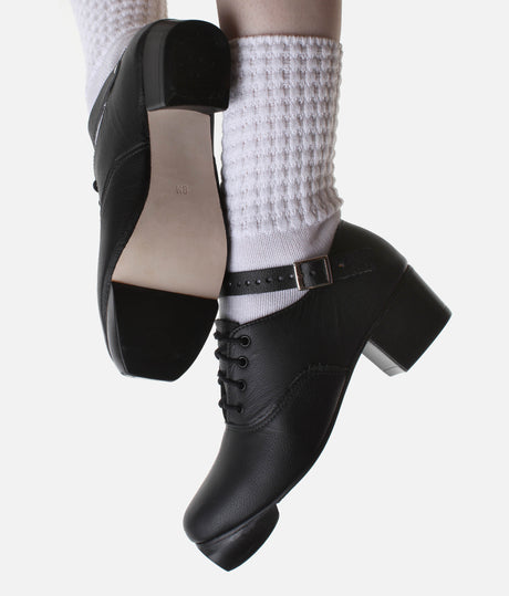 Childrens Irish Dancing Featherflexi Core Jig Shoe, Beginner Hard Shoes - GL50
