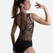 Couture Tank Style Leotard, High-Performance Microfiber & Stretch Mesh - TEMPEST