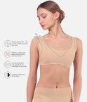 Cut-to-Fit Performance Crop Top, Seamless Dance Underwear - 306PR