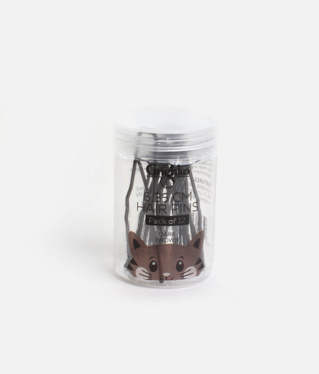 Medium Hair Pins 12 Pack, Perfect for Bigger Buns - HA2003G
