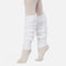 White Loose-fit Leg Warmer - INT 2040