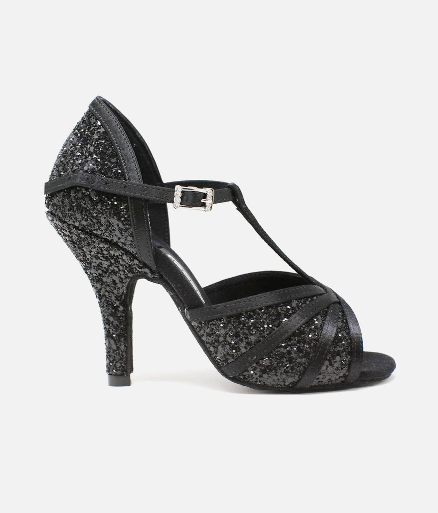 Luxurious Latin Dance Sandals, T-Bar - ISLA