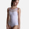 Sweetheart Neckline Dance Leotard with Sheer Mesh Detail - JANE