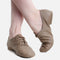 Children Split Sole Jazz Shoes, Lightweight Leather Lace-Up - JZE09