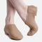 Children Flexible Jazz Shoes with Hug-Fit Heel and Nylon Spandex Insert - JZE45