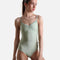 Open Back Camisole Ballet Leotard with Pinched Front - KIKI GINKO