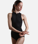 CASEY Zip Front Leotard, Premium Dancewear with Breathable Mesh Back - L40008