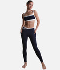 Crisscross Hourglass® Contrast Leggings • Two Deep Pockets