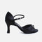 Satin Dance Shoes, Salsa Dance Shoes - Leona