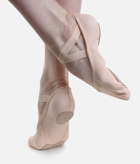 Professional Stretch Canvas Ballet Flats, Ultralight, Second-Skin Fit - LIBERTY