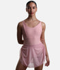 Pull On Ballet Skirt, Flowing High-Low Sheer Essential - LS41