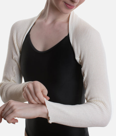 Ballet Warm-Up Shrug, Soft Knit Studio Essential for Dancers - LS52