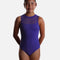 Girls Zip Back Printed Leotard, Mesh High Neck Ballet Outfit - M40005C