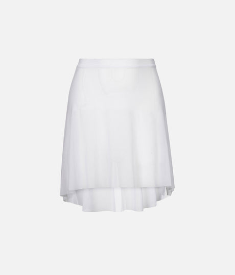 Lightweight Mesh Ballet Skirt, Pull-On High-Low Design - NUBE