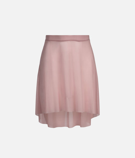 Lightweight Mesh Ballet Skirt, Pull-On High-Low Design - NUBE