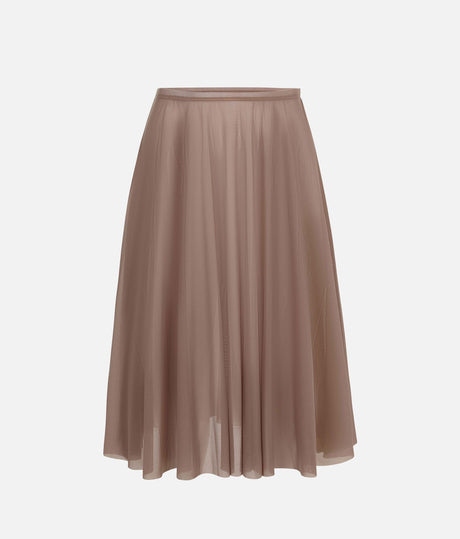 Long Ballet Rehearsal Skirt, Soft Flowing Mesh Dance Skirt - ARIANA