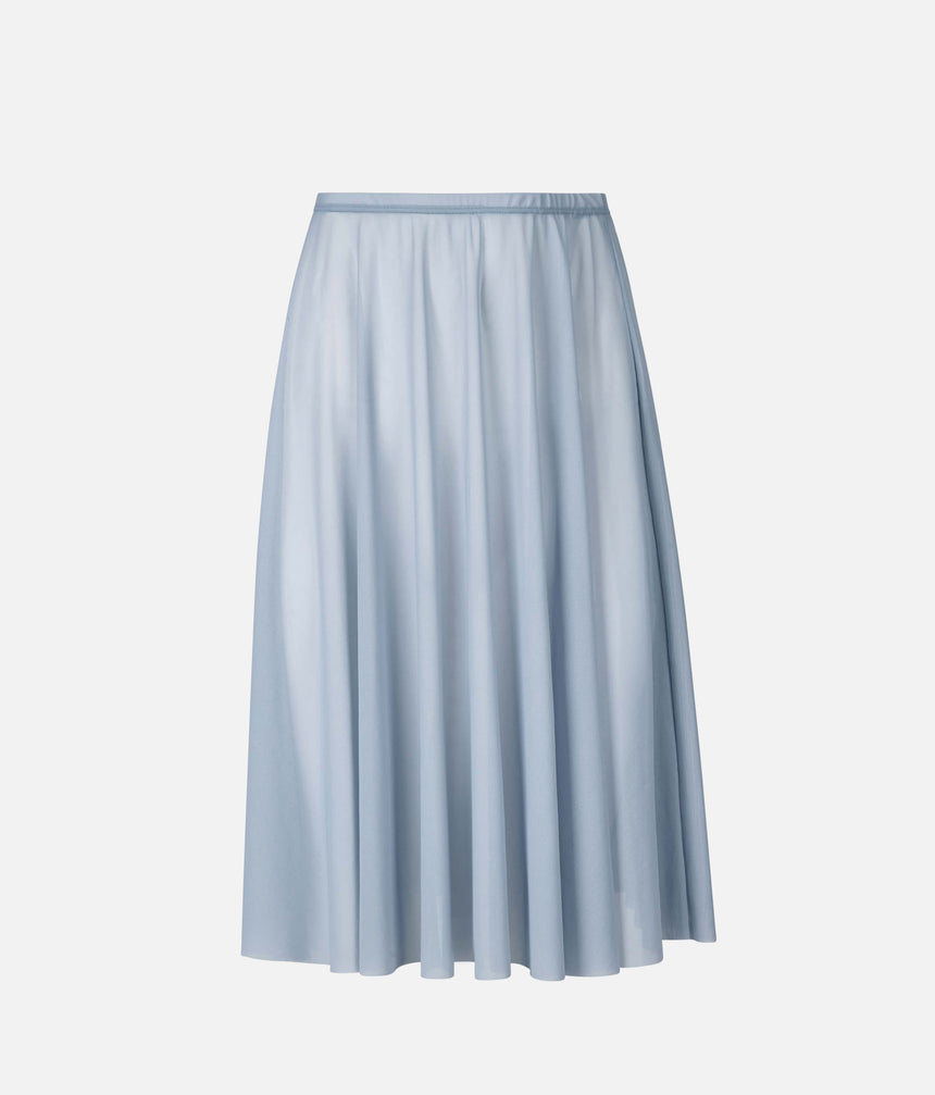 Long Ballet Rehearsal Skirt, Soft Flowing Mesh Dance Skirt - ARIANA
