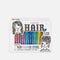 Shimmery, Washable & Non-Toxic Hair Colour for Tweens - 8 METALLIC GEL STICKS