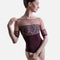MINERVA GL Turandot • Embroidered ¾ Sleeve Ballet Leotard, Golden Label Collection