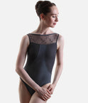 MINERVA CL Vesuvio • Elegant Boat Neckline Ballet Leotard, Classic Collection