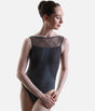 MINERVA CL Vesuvio • Elegant Boat Neckline Ballet Leotard, Classic Collection