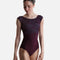 MINERVA DI Vigneto • Boat-Neck Ballet Leotard, Open-Back Design
