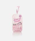 MakeUp Eraser Silver Infused Mini PRO in pale pink packaging with a ribbon loop and cloud-shaped window revealing the cloth.