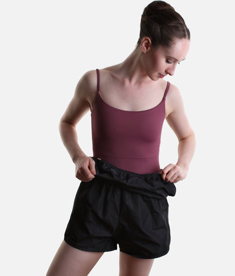 Bullet Pointe Pull-On Micro Romper • Lightweight Ballet Warm-Up