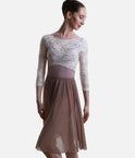 Long Ballet Rehearsal Skirt, Soft Flowing Mesh Dance Skirt - ARIANA