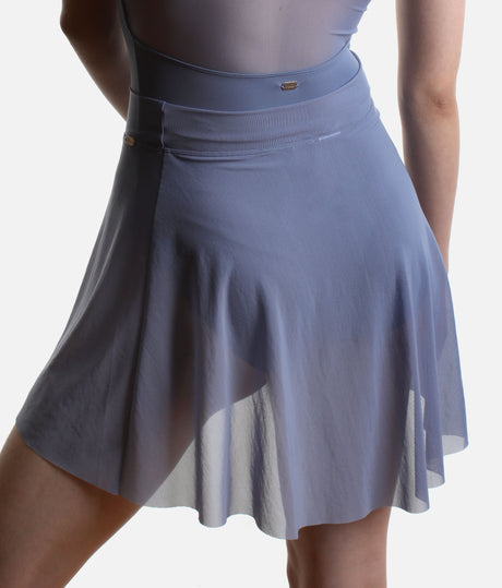 Adagio Mesh Ballet Skirt with Dipped Hem • MS10005