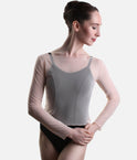 Stretch Mesh Dance Top, Warmup - NATASHA
