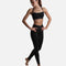 Anna V Front Leggings, Full Length, High Waist Contour Fit for Dancers - P80001