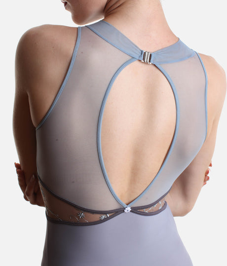 PANDIA CL Vapore • High Neck Ballet Leotard with Side Cut-Outs