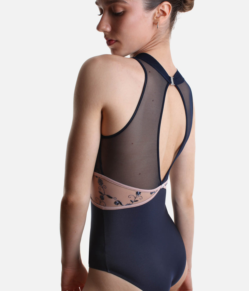 PANDIA CL Preludio • High Neck Ballet Leotard with Elegent Open Back