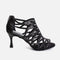 Premium Latin Dance Shoes, Lightweight with Open Toe, 60mm Flare Heel - PD803