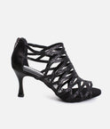 Premium Latin Dance Shoes, Lightweight with Open Toe, 60mm Flare Heel - PD803